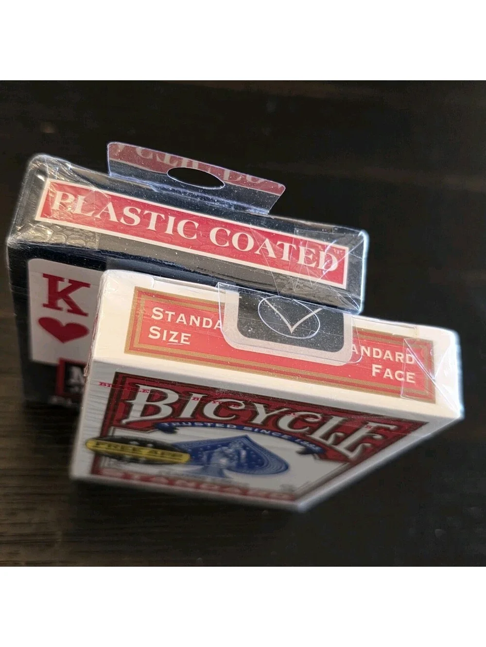 Bicycle Maverick Playing Cards Lot Of 2 Sealed Standard Jumbo Index Red Blue New